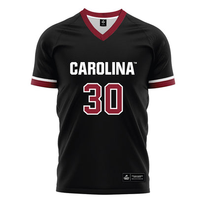 South Carolina - NCAA Women's Soccer : Jyvanna Harris - Black Soccer Jersey-0