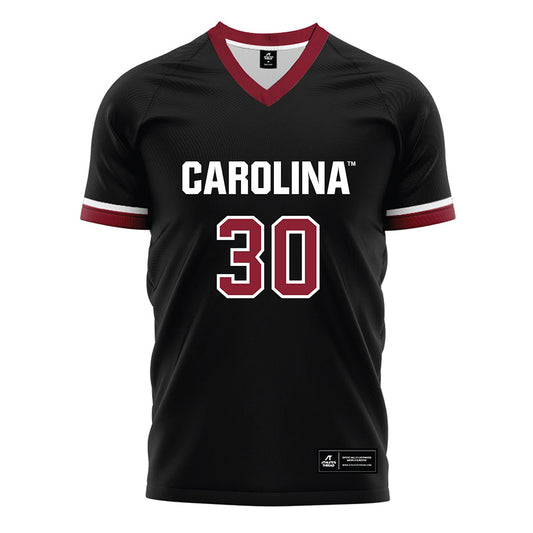 South Carolina - NCAA Women's Soccer : Jyvanna Harris - Black Soccer Jersey-0