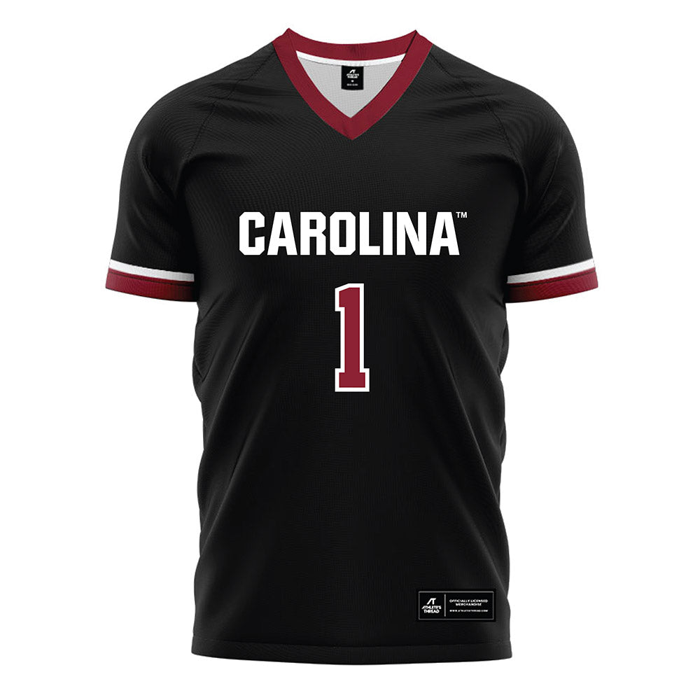 South Carolina - NCAA Women's Soccer : Emma Kirlin - Black Soccer Jersey-0
