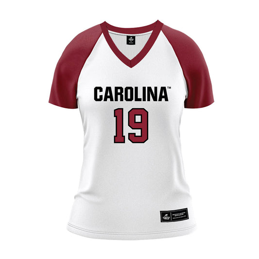 South Carolina - NCAA Women's Volleyball : Elizabeth McElveen - White Volleyball Jersey-0