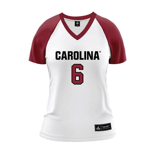 South Carolina - NCAA Women's Volleyball : Sydney Floyd - White Volleyball Jersey-0