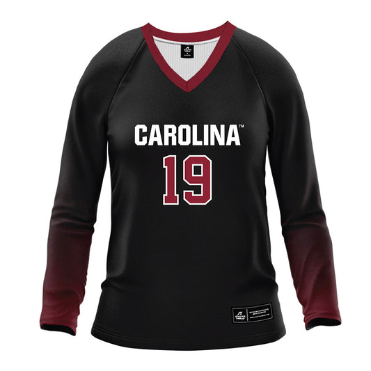 South Carolina - NCAA Women's Volleyball : Elizabeth McElveen - Black Volleyball Jersey-0