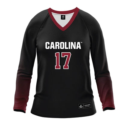 South Carolina - NCAA Women's Volleyball : Emily Beeker - Black Volleyball Jersey-0