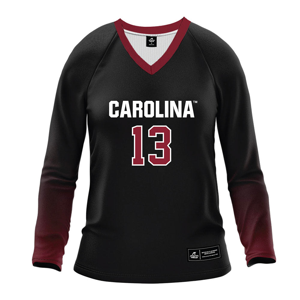 South Carolina - NCAA Women's Volleyball : Alayna Johnson - Black Volleyball Jersey-0