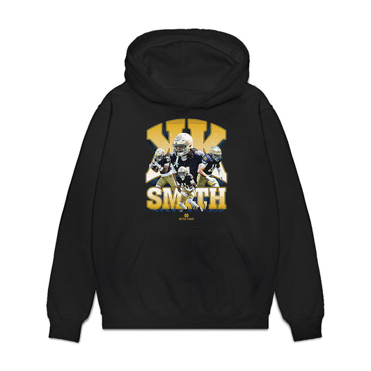 Notre Dame - NCAA Football : KK Smith - Collage Premium Hooded Sweatshirt-0