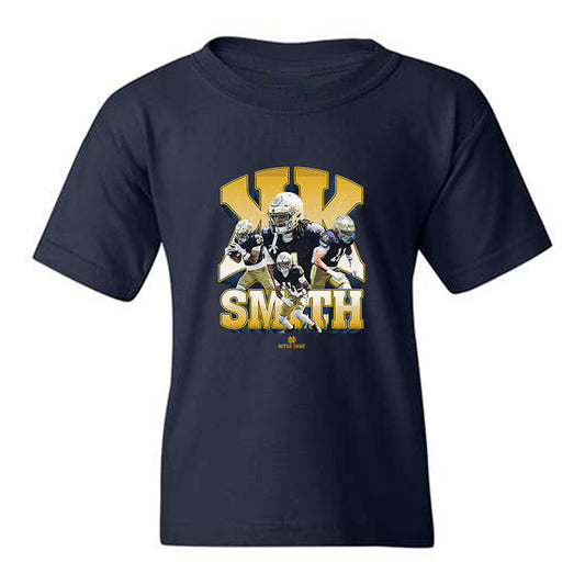 Notre Dame - NCAA Football : KK Smith - Collage Youth T-Shirt-0