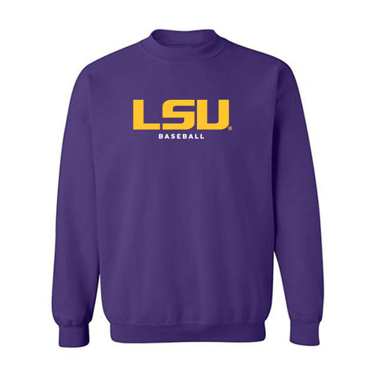 LSU - NCAA Baseball : Tanner Reaves - NCAA® World Series Classic Shersey Crewneck Sweatshirt-0