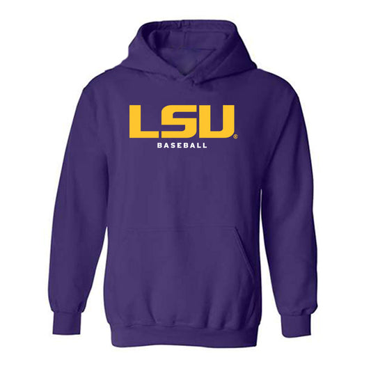 LSU - NCAA Baseball : Luis Hernandez - NCAA® World Series Classic Shersey Hooded Sweatshirt-0