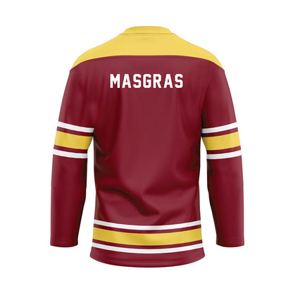 NSU - NCAA Women's Swimming & Diving : Sidney Masgras - Maroon Hockey Jersey-1