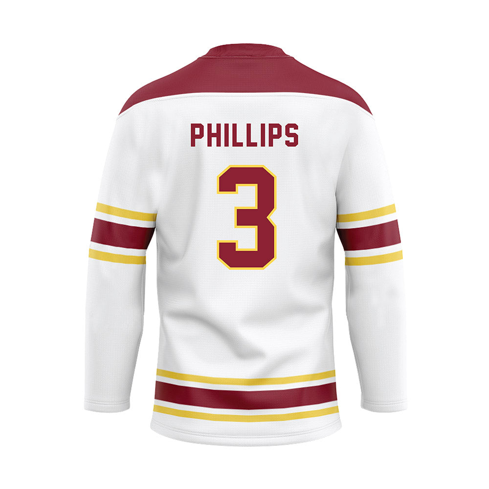NSU - NCAA Men's Basketball : Brendan Phillips - Hockey Jersey-1