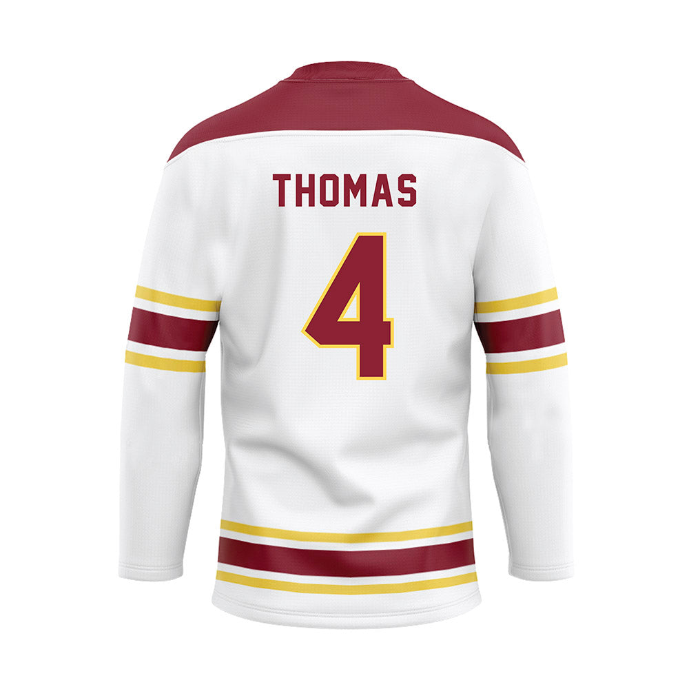 NSU - NCAA Football : Kyle Thomas - Hockey Jersey-1