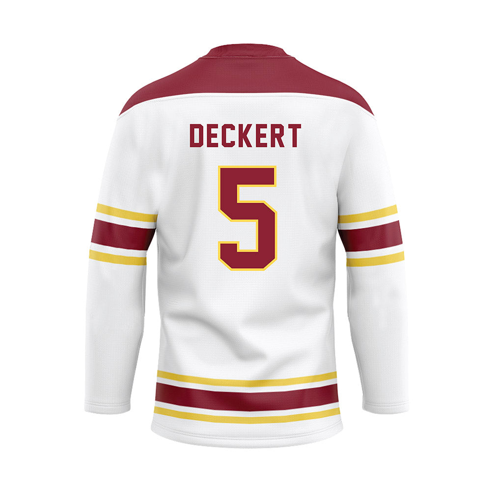 NSU - NCAA Women's Basketball : Kennedi Deckert - Hockey Jersey-1