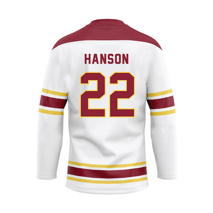 NSU - NCAA Women's Basketball : Ava Hanson - Hockey Jersey-1