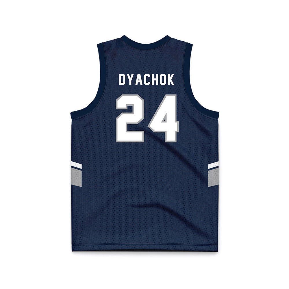 UNF - NCAA Men's Basketball : Nestor Dyachok - Blue Basketball Jersey-1