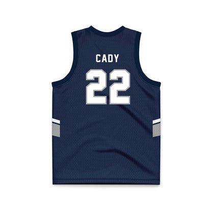 UNF - NCAA Men's Basketball : Trey Cady - Blue Basketball Jersey-1