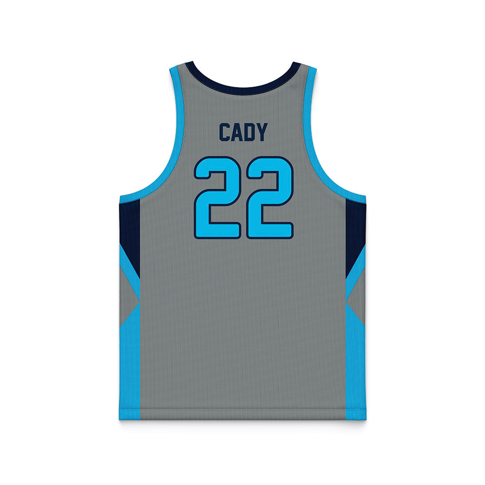UNF - NCAA Men's Basketball : Trey Cady - Grey Basketball Jersey-1