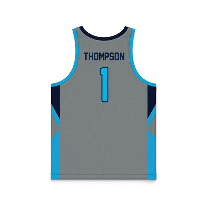UNF - NCAA Men's Basketball : Taylor Thompson - Grey Basketball Jersey-1