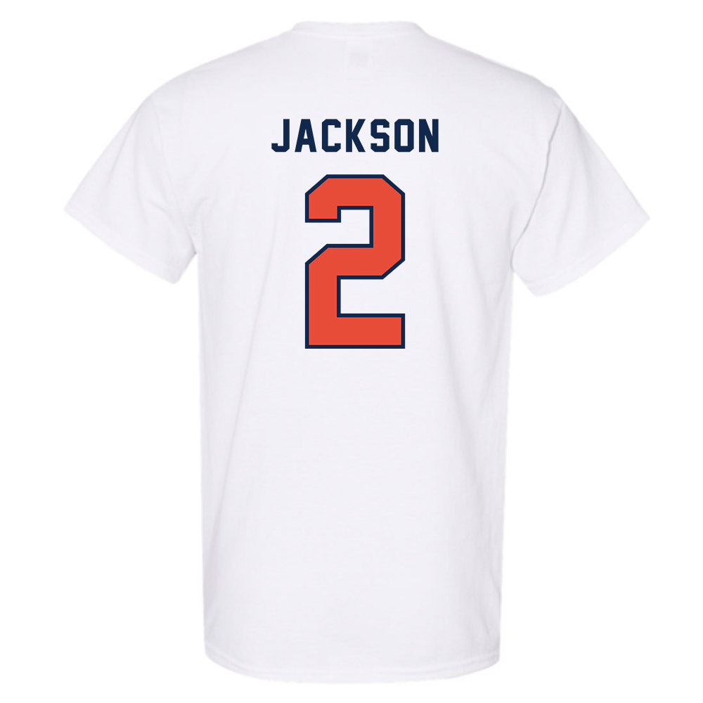 Illinois - NCAA Women's Basketball : Destiny Jackson - Classsic Shersey T-Shirt-1
