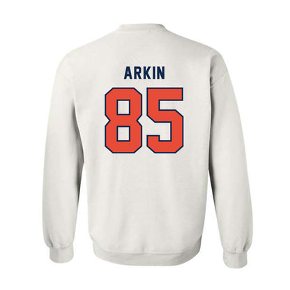 Illinois - NCAA Football : Tanner Arkin - Classsic Shersey Crewneck Sweatshirt-1