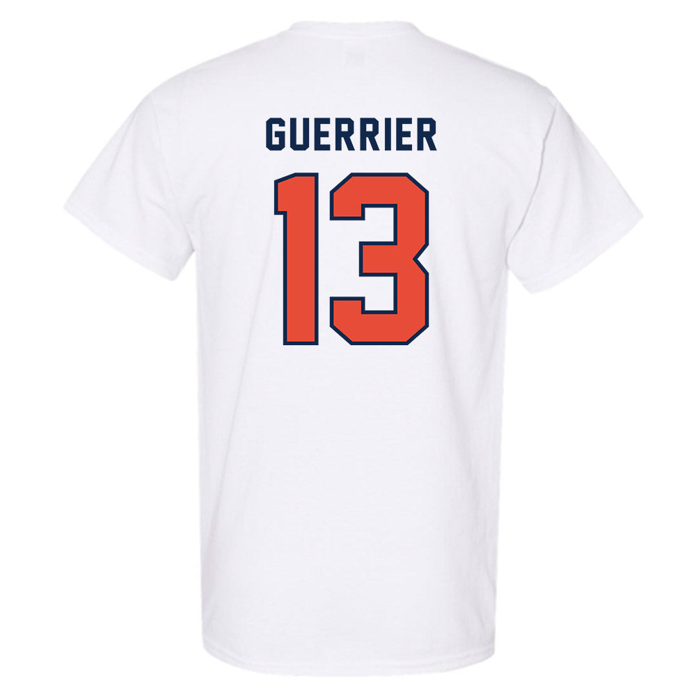 Illinois - NCAA Men's Basketball : Quincy Guerrier - Classsic Shersey T-Shirt-1