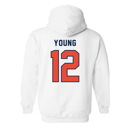 Illinois - NCAA Baseball : Ike Young - Classsic Shersey Hooded Sweatshirt-1