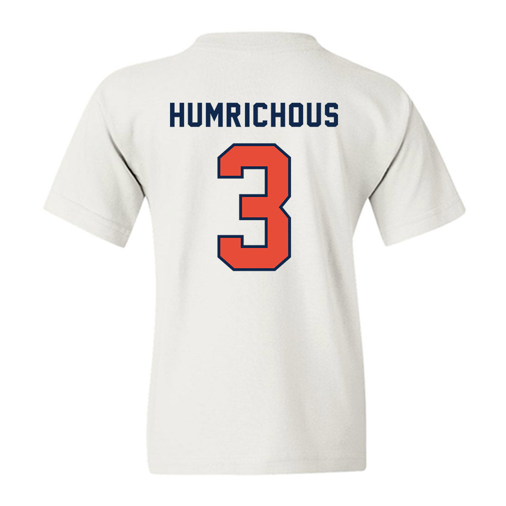 Illinois - NCAA Men's Basketball : Benjamin Humrichous - Classsic Shersey Youth T-Shirt-1