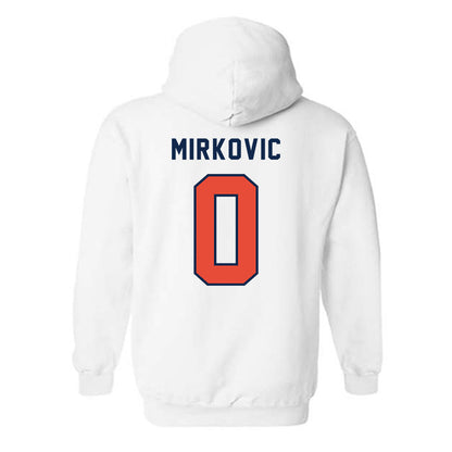 Illinois - NCAA Men's Basketball : David Mirkovic - Classsic Shersey Hooded Sweatshirt-1