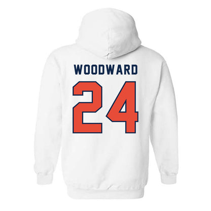 Illinois - NCAA Football : Vernon Woodward - Classsic Shersey Hooded Sweatshirt-1