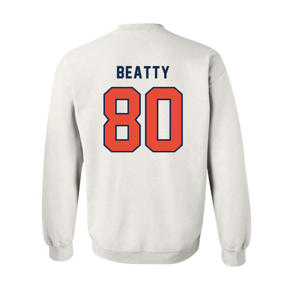 Illinois - NCAA Football : Hank Beatty - Classsic Shersey Crewneck Sweatshirt-1