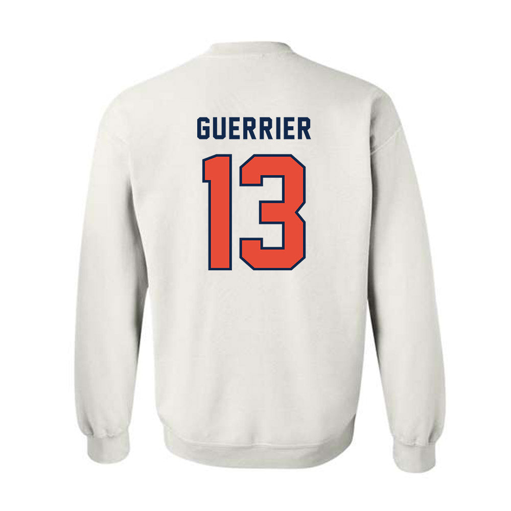 Illinois - NCAA Men's Basketball : Quincy Guerrier - Classsic Shersey Crewneck Sweatshirt-1