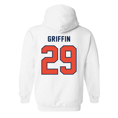 Illinois - NCAA Football : TJ Griffin - Classsic Shersey Hooded Sweatshirt-1