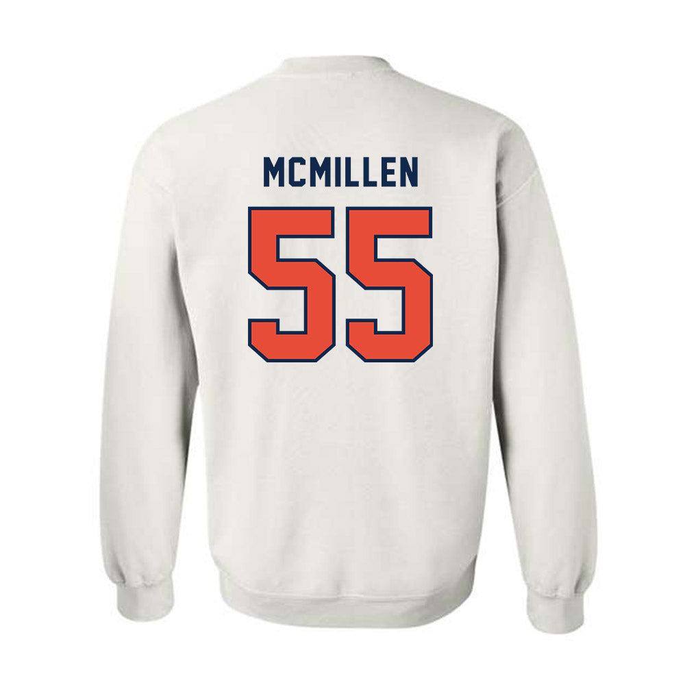 Illinois - NCAA Football : TJ McMillen - Classsic Shersey Crewneck Sweatshirt-1
