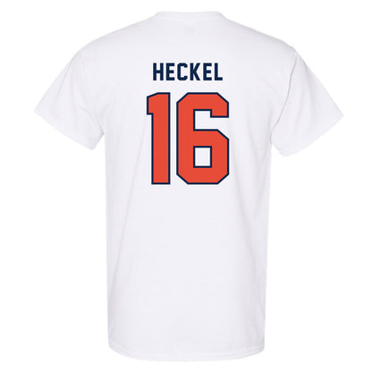 Illinois - NCAA Football : Tanner Heckel - Classsic Shersey T-Shirt-1
