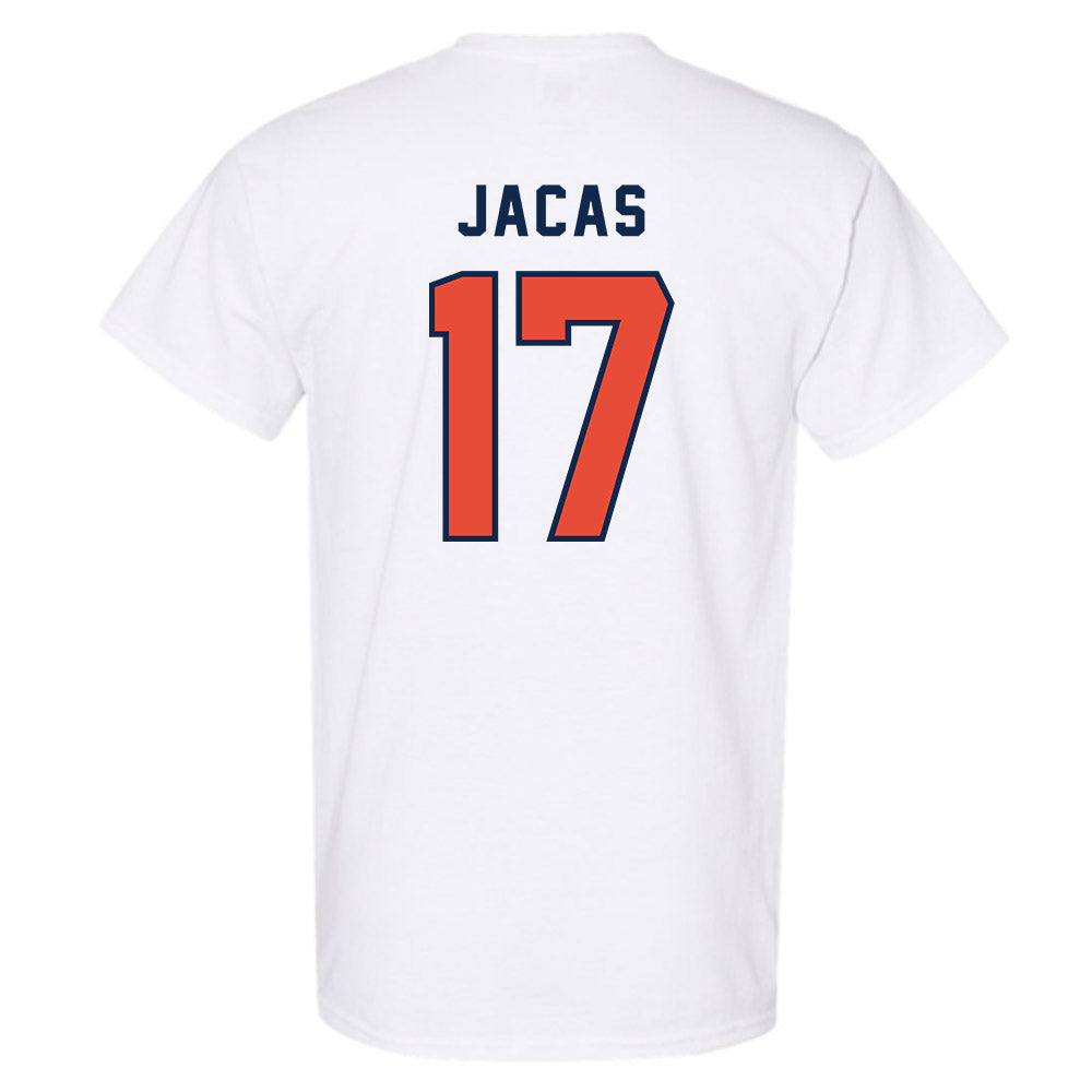 Illinois - NCAA Football : Gabe Jacas - Classsic Shersey T-Shirt-1