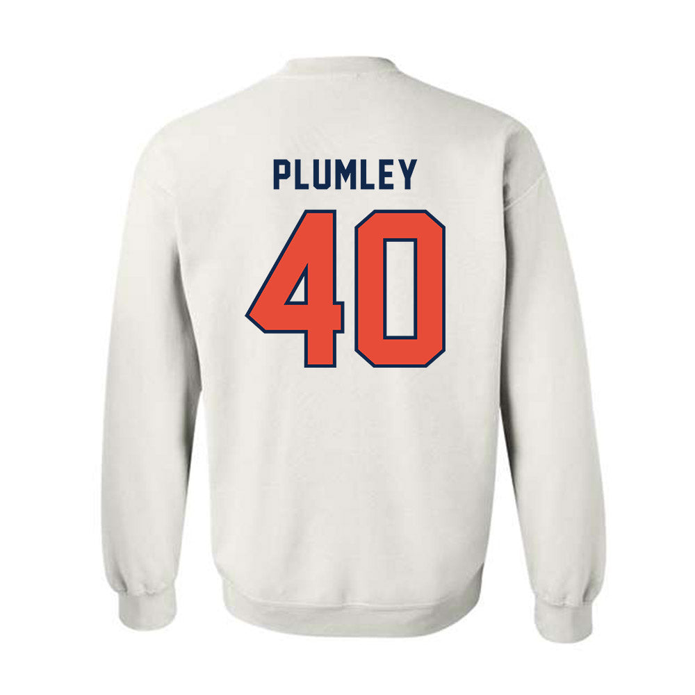 Illinois - NCAA Baseball : Ben Plumley - Classsic Shersey Crewneck Sweatshirt-1