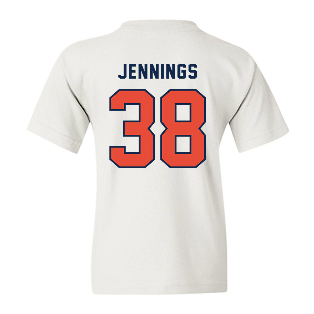 Illinois - NCAA Baseball : Collin Jennings - Classsic Shersey Youth T-Shirt-1