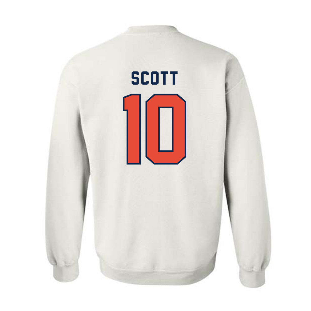 Illinois - NCAA Football : Miles Scott - Classsic Shersey Crewneck Sweatshirt-1