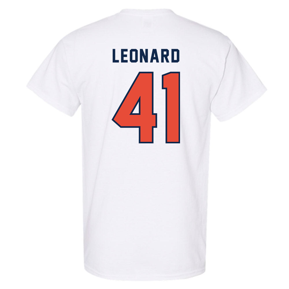 Illinois - NCAA Football : Clayton Leonard - Classsic Shersey T-Shirt-1