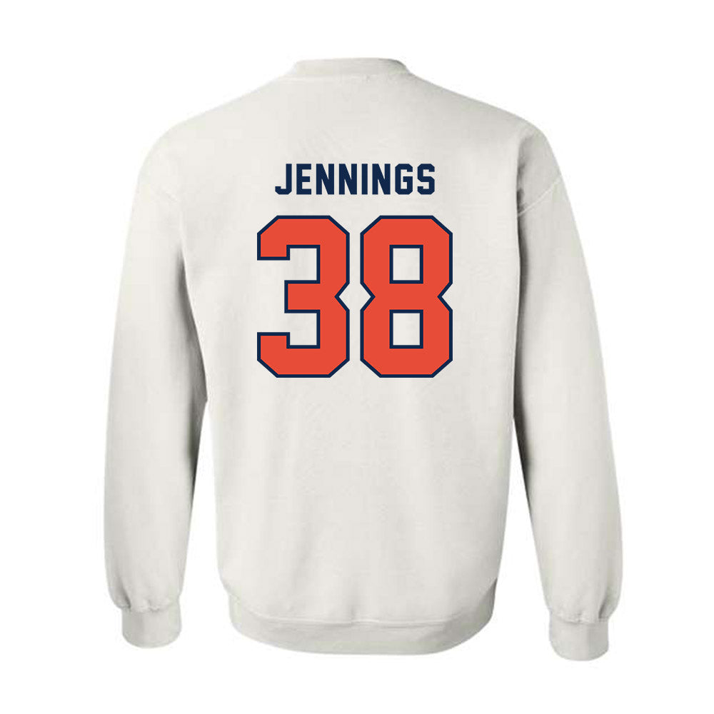 Illinois - NCAA Baseball : Collin Jennings - Classsic Shersey Crewneck Sweatshirt-1