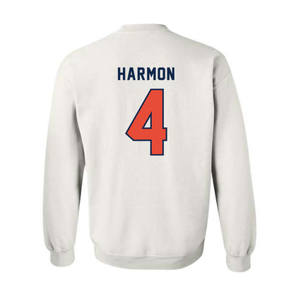 Illinois - NCAA Men's Basketball : Justin Harmon - Classsic Shersey Crewneck Sweatshirt-1