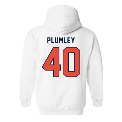 Illinois - NCAA Baseball : Ben Plumley - Classsic Shersey Hooded Sweatshirt-1