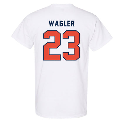 Illinois - NCAA Men's Basketball : Keaton Wagler - Classsic Shersey T-Shirt-1