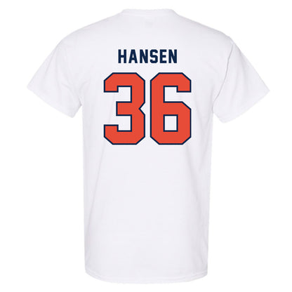 Illinois - NCAA Football : Lane Hansen - Classsic Shersey T-Shirt-1
