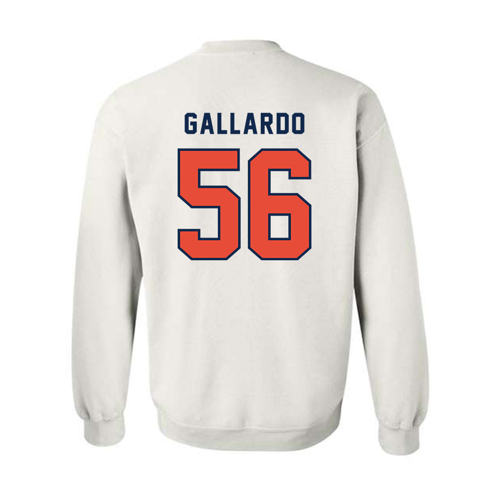 Illinois - NCAA Football : Guillermo Gallardo - Classsic Shersey Crewneck Sweatshirt-1