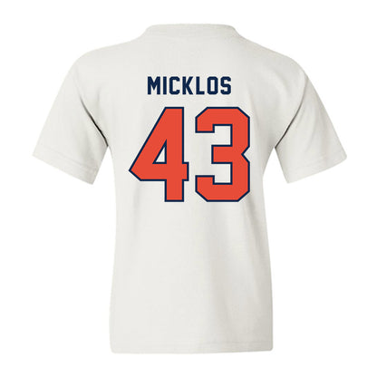 Illinois - NCAA Men's Gymnastics : Connor Micklos - Classsic Shersey Youth T-Shirt-1