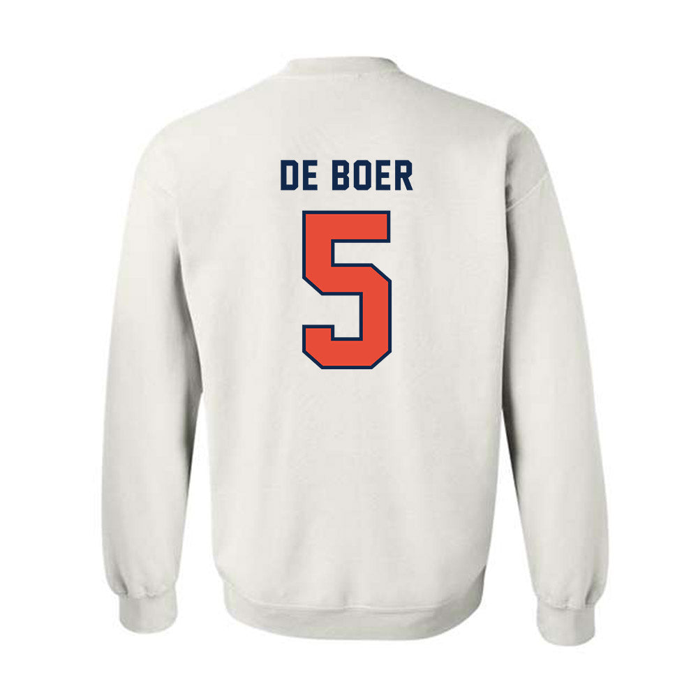 Illinois - NCAA Women's Volleyball : Taylor De Boer - Classsic Shersey Crewneck Sweatshirt-1