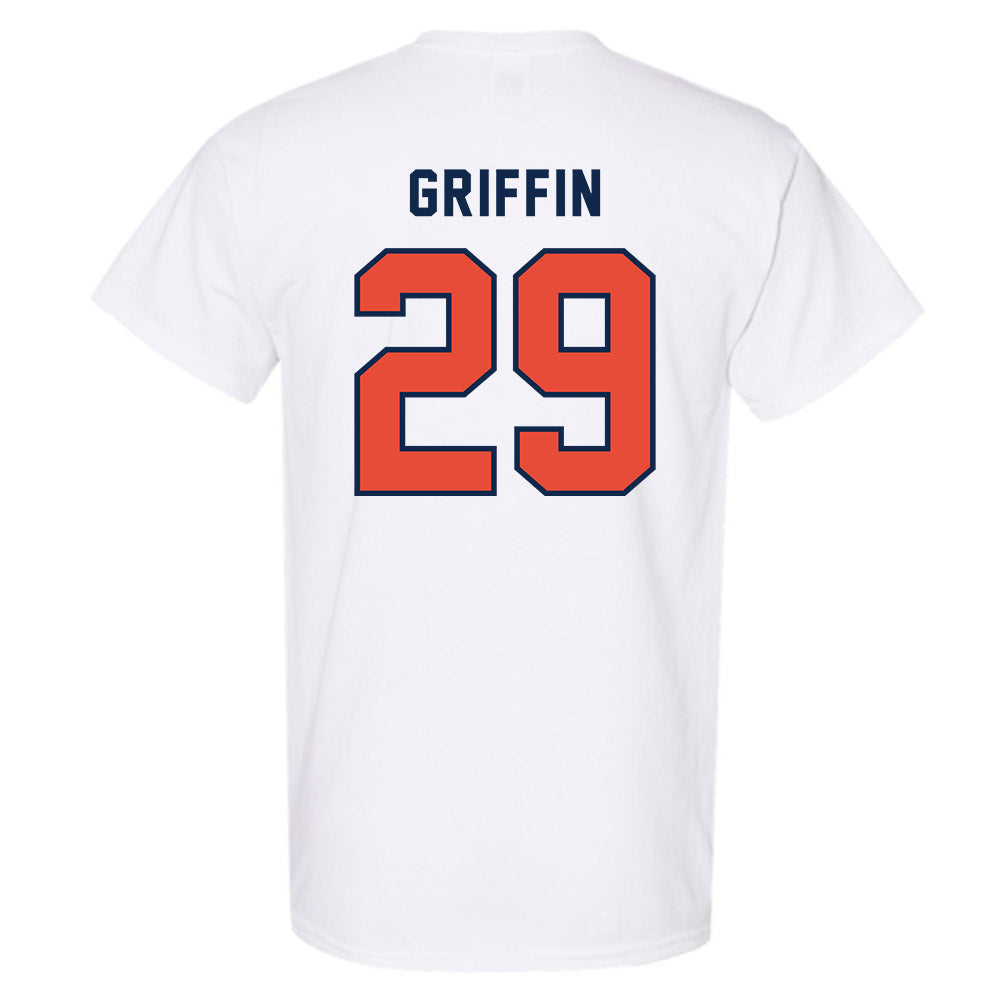 Illinois - NCAA Football : TJ Griffin - Classsic Shersey T-Shirt-1