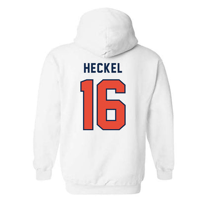 Illinois - NCAA Football : Tanner Heckel - Classsic Shersey Hooded Sweatshirt-1