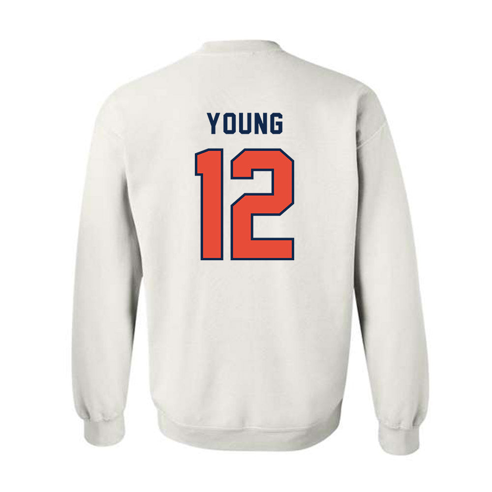 Illinois - NCAA Baseball : Ike Young - Classsic Shersey Crewneck Sweatshirt-1