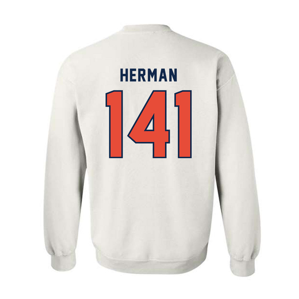 Illinois - NCAA Wrestling : Jackson Herman - Classsic Shersey Crewneck Sweatshirt-1